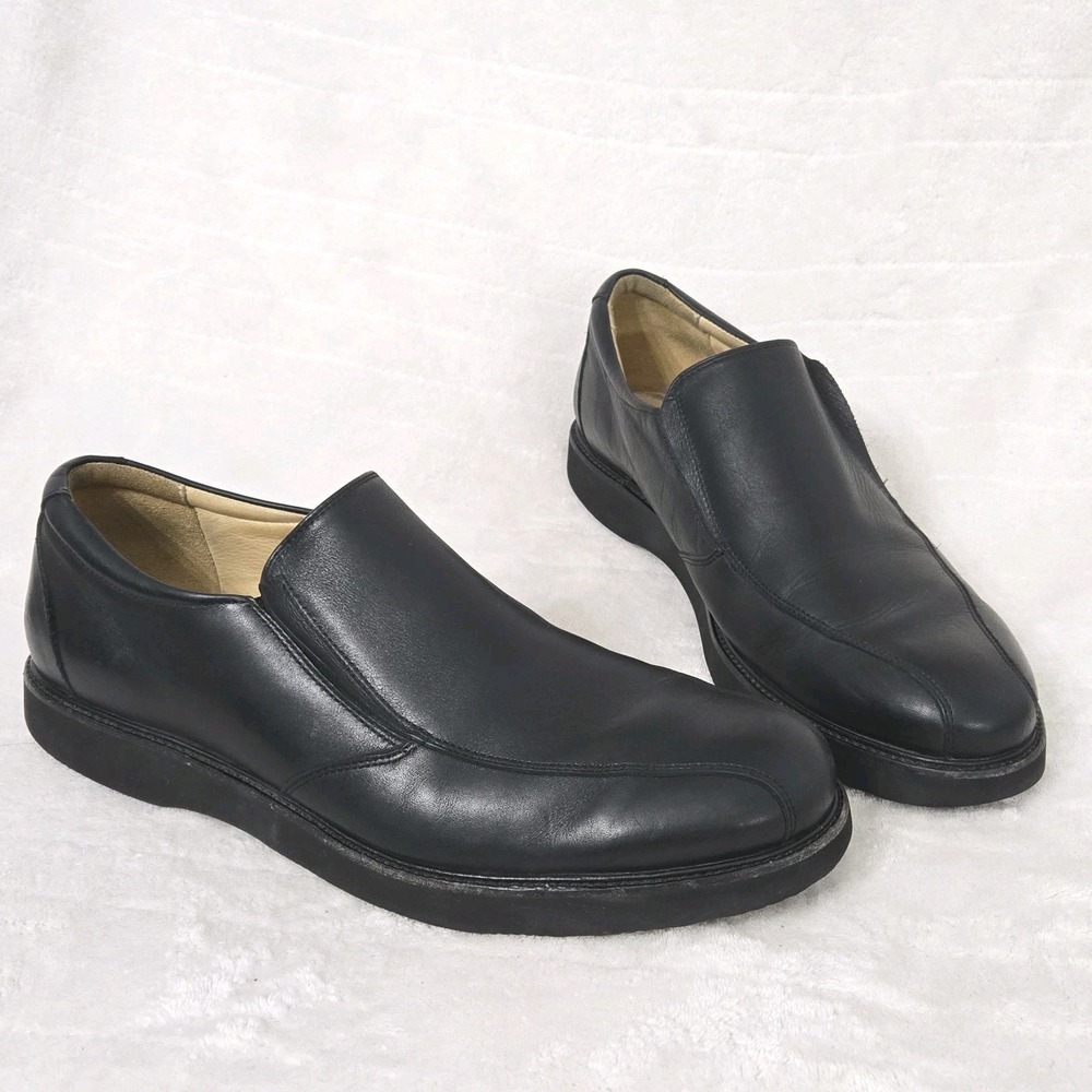 Sam Hubbard Loafers Men's 11.5 Black Rafael Hybrid Vibram Sole Business‎ Comfort